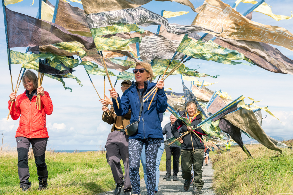 Beach of Dreams Flag Procession